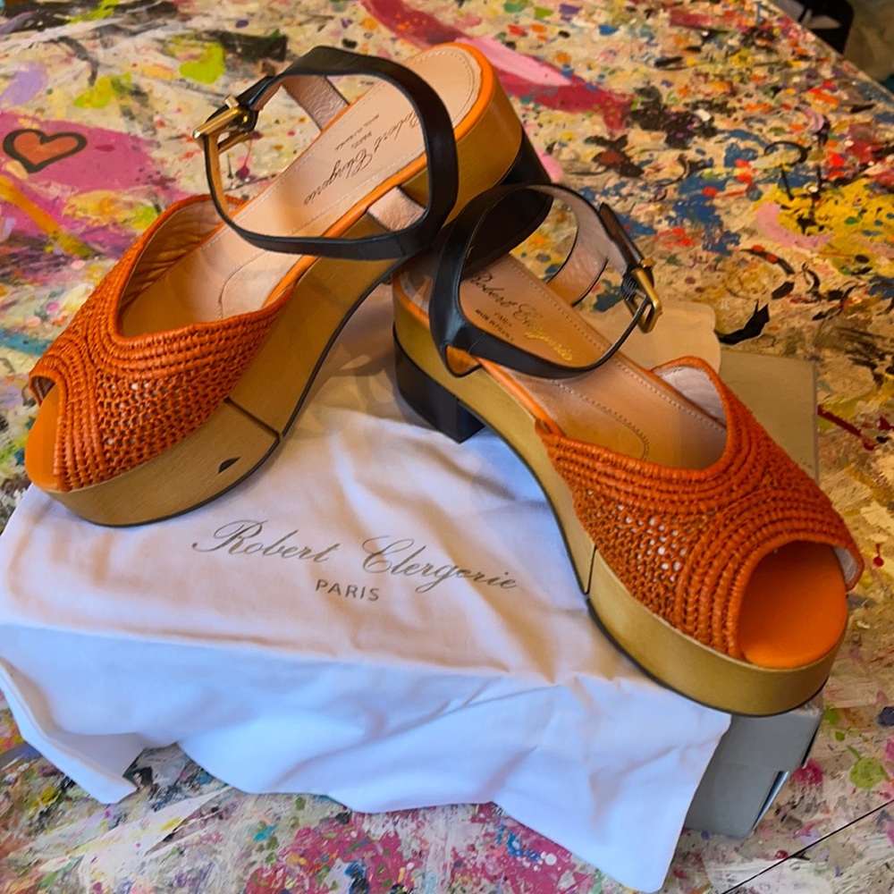 Robert Clergerie Platform Sandals